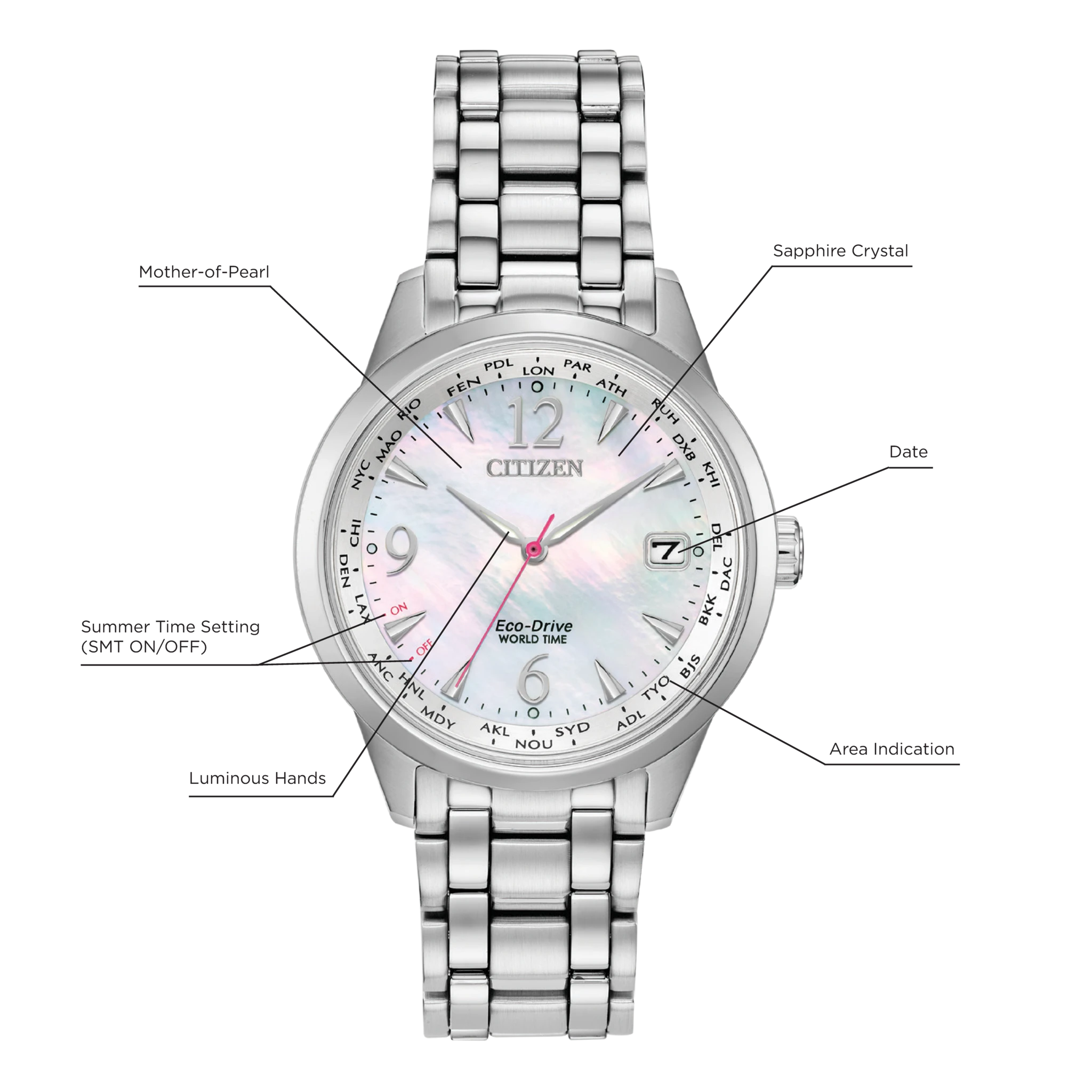 希少 CITIZEN world time シチズン ワールドタイム 掛時計 Citizen Men's World Time - Germani's Jewelry